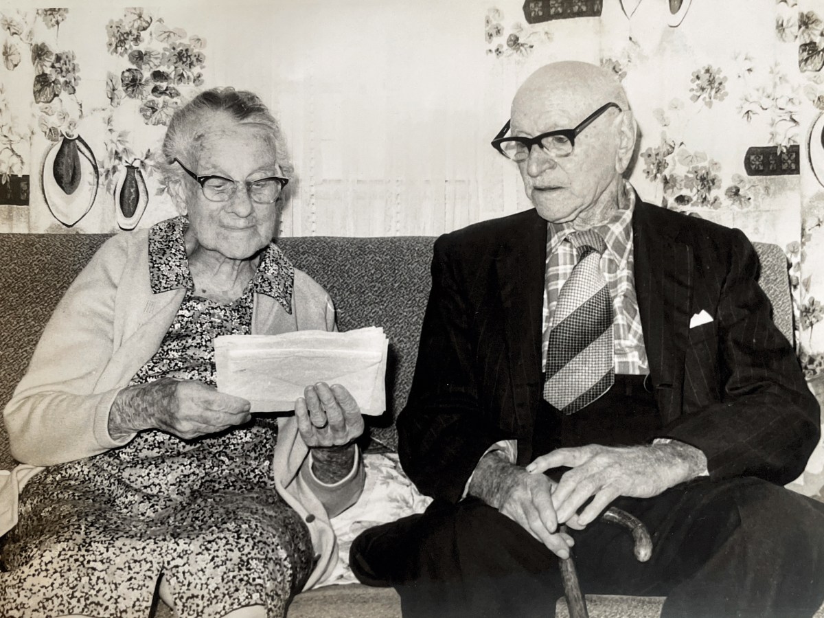 Clara Rose the Centerian – her 100th Birthday and telegram from the Queen